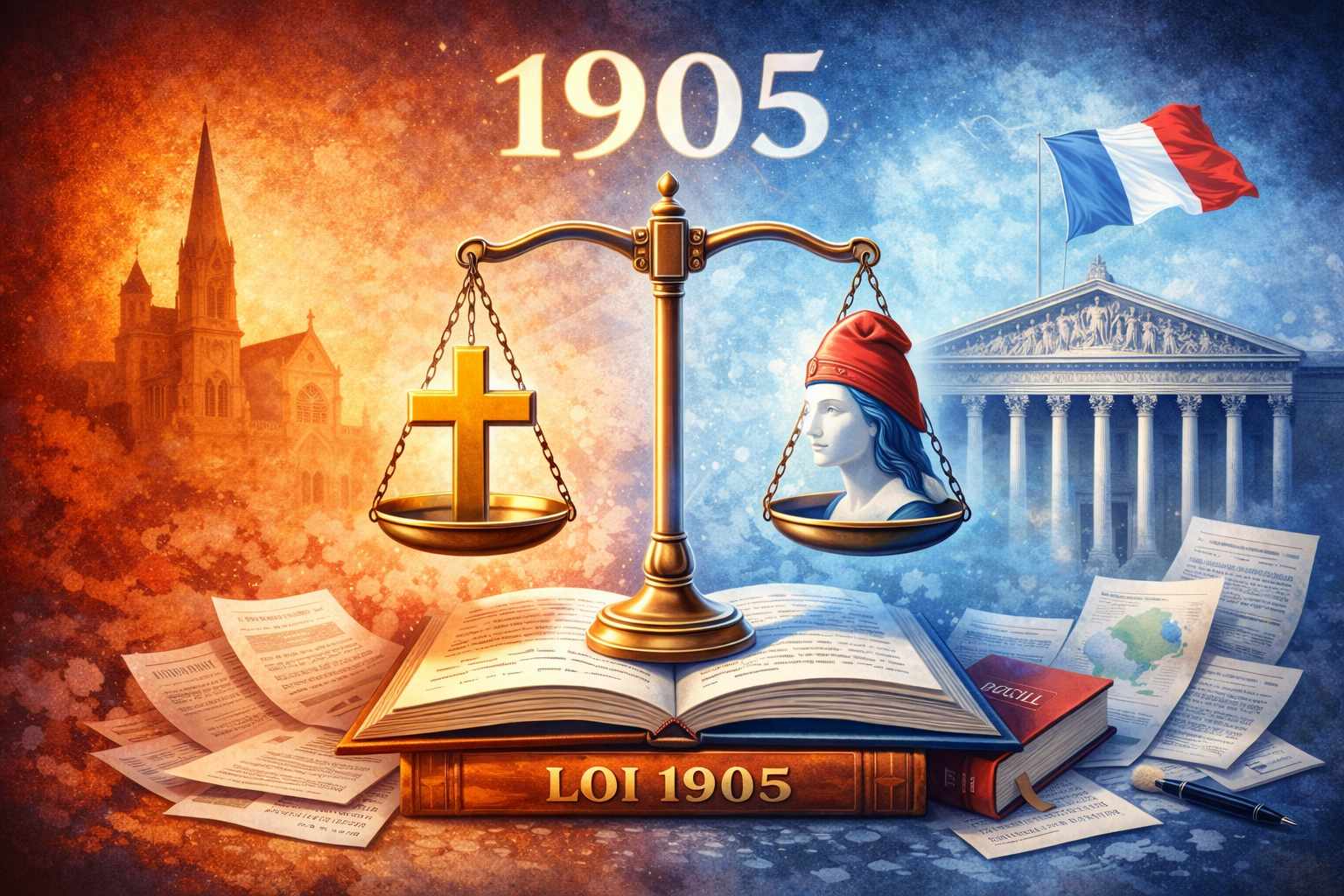 Conférence 120 ans de laïcité : fondements et reculs Benoît Schneckenburger
